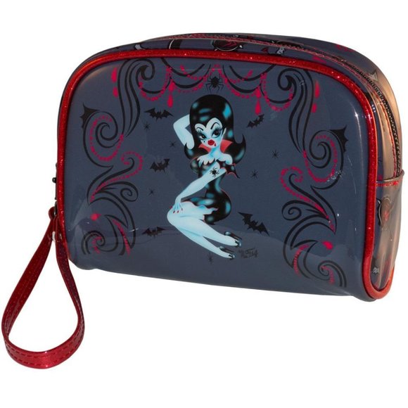 Glampire Make Up Bag Goth Fashion - Picture 1 of 2